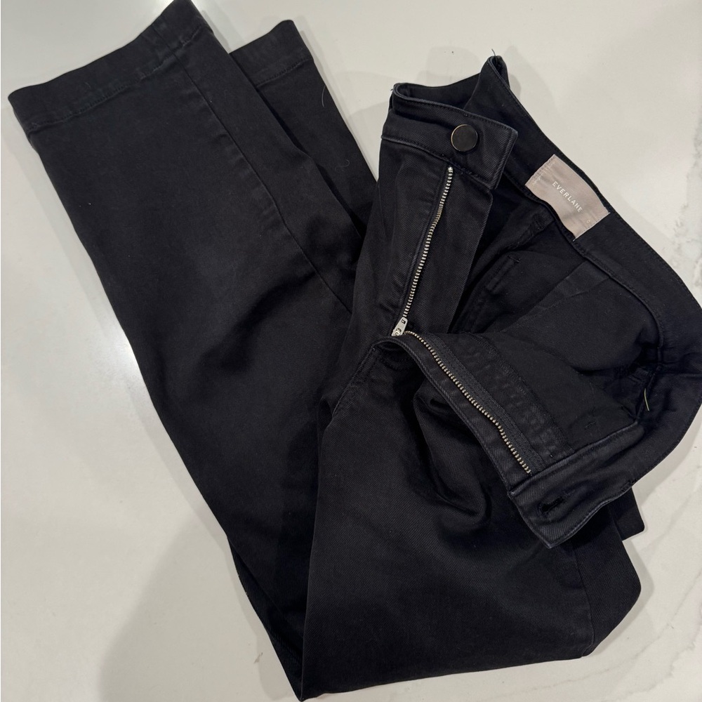 Everlane black jeans size 0